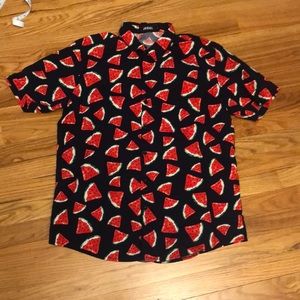 💜 3 for $12 men’s watermelon shirt